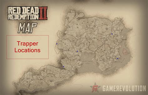 Red Dead Redemption 2 trapper locations .
